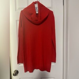 H&M Orange Tunic Sweater